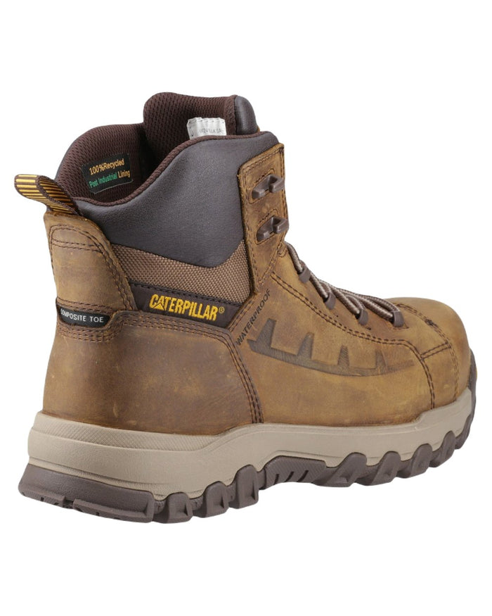 Pyramid Coloured Caterpillar Threshold Rebound Safety Boots on White Background
#colour_pyramid