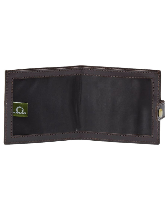 Dark Brown Coloured Chatham Premium Pull Up Leather License Cover on white background #colour_dark-brown