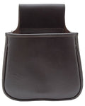 Dark Brown Coloured Chatham Premium Pull Up Leather Panier Bag on white background #colour_dark-brown