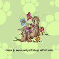 "Choose to amuse and you'll always have friends" WHIMSHOTS CANVAS