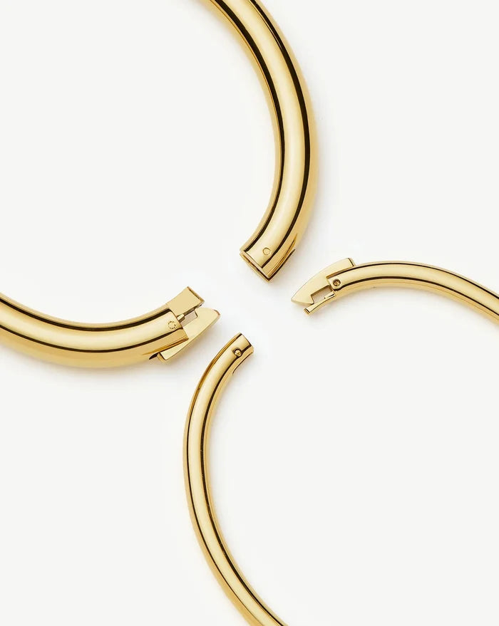 Chunky Bangle Set | 18ct Gold Plated Bracelets Missoma