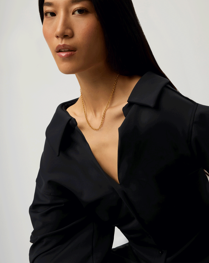Chunky T-Bar Chain Necklace | 18ct Gold Plated Necklaces Missoma