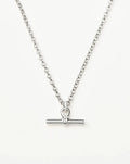 Chunky T-Bar Chain Necklace | Silver Plated Necklaces Missoma