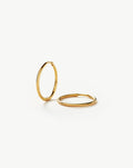 Classic Small Hoop Earrings | 18ct Gold Plated Earrings Missoma