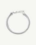 Classic Snake Chain Bracelet | Platinum Plated Bracelets Missoma