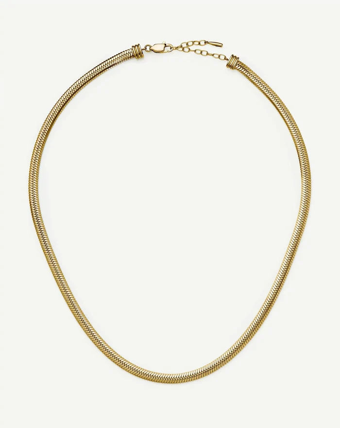 Classic Snake Chain Necklace | 18ct Gold Plated Necklaces Missoma