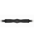 Black coloured Collegiate Memory Foam Girth on white background #colour_black