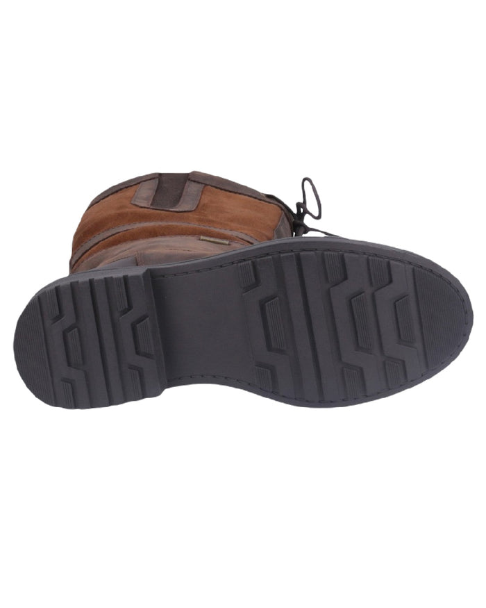 Brown Coloured Cotswold Broadway Boots on White Background
#colour_brown