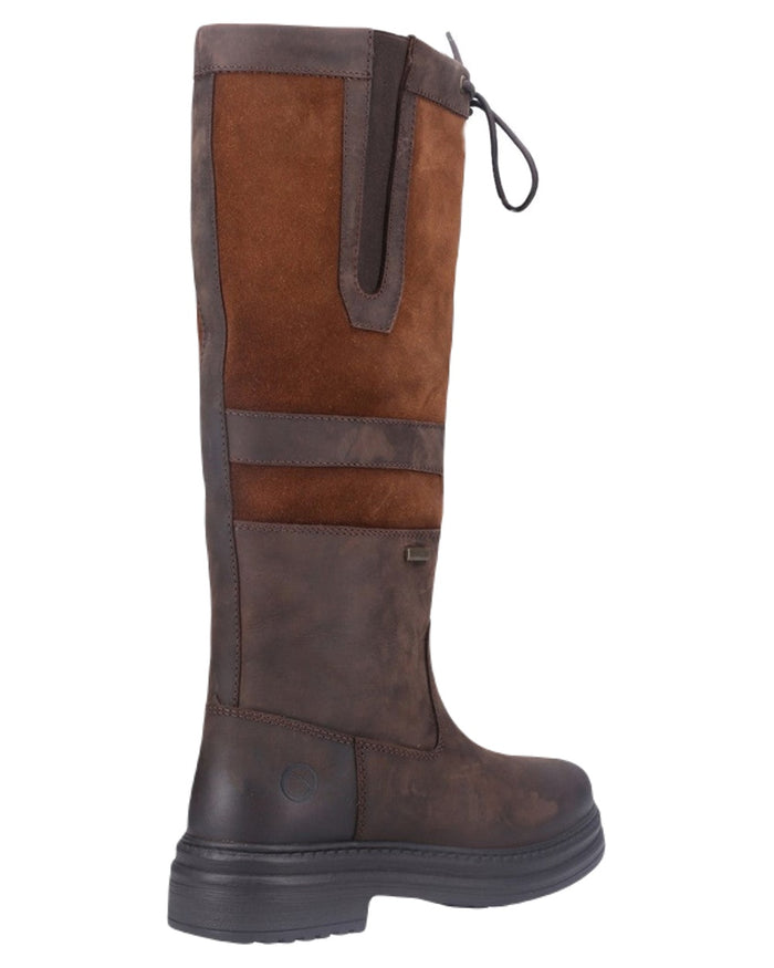 Brown Coloured Cotswold Broadway Boots on White Background
#colour_brown