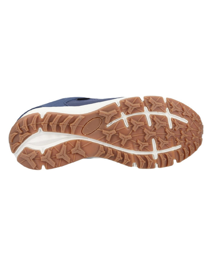 Navy coloured Cotswold Compton Womens Hiking Shoes on white background #colour_navy