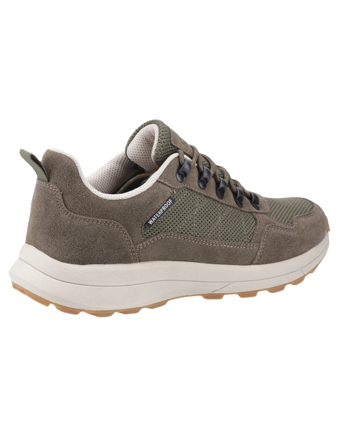 Khaki Coloured Cotswold Mens Elmfield Shoes on White Background
#colour_khaki