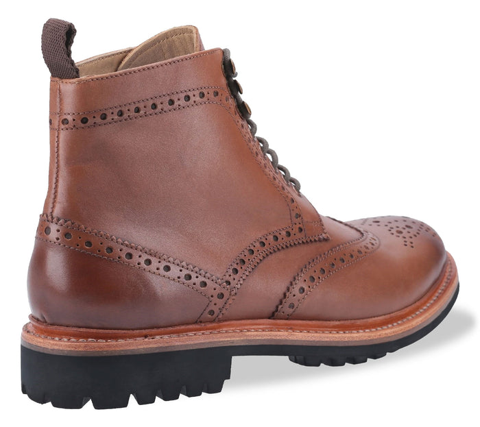 Burnished brown with leather welt goodyear sole #colour_brown