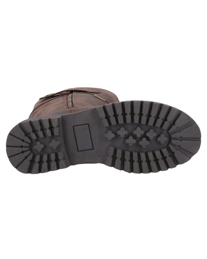 Brown Coloured Cotswold Bushcombe Mid Boots on White Background
#colour_brown