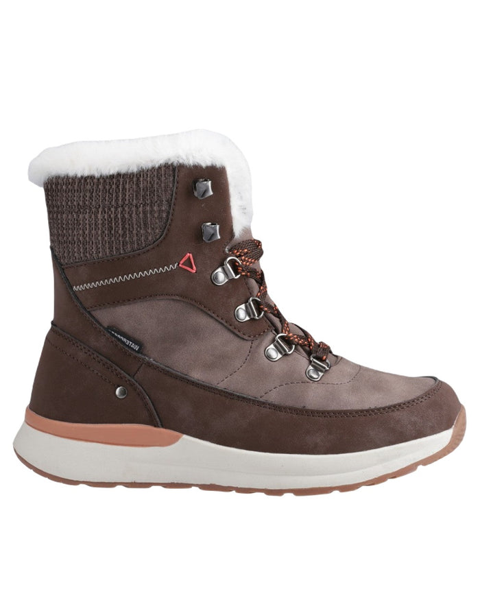 Brown Coloured Cotswold Womens Sheephouse Hiking Boots on White Background
#colour_brown