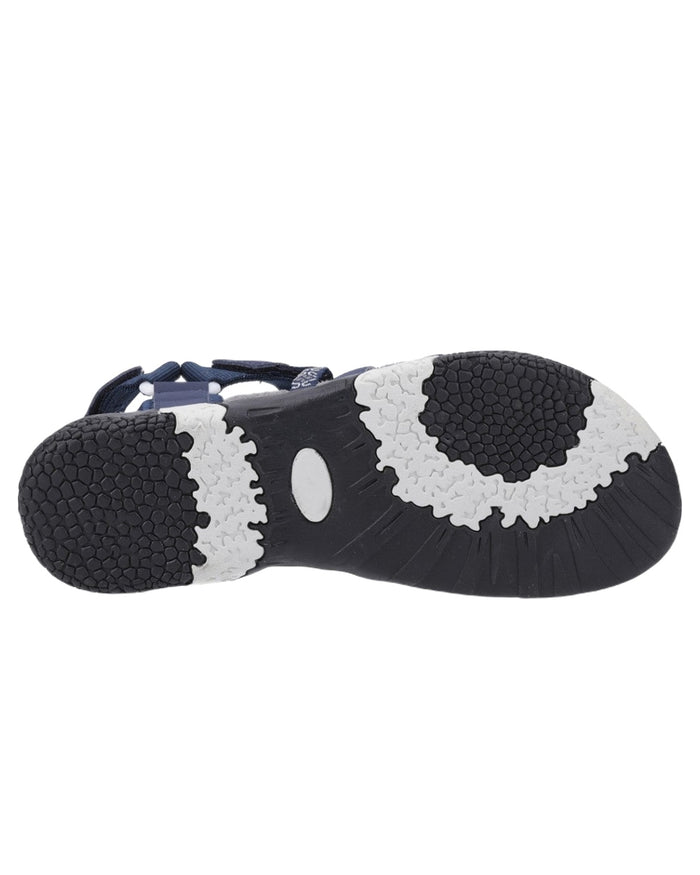 Navy Coloured Cotswold Womens Sunhill Sandals on White Background
#colour_navy