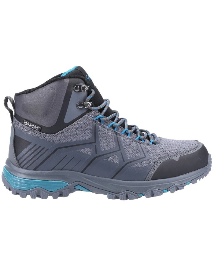Cotswold Womens Wychwood Recycled Hiking Boots in Blue #colour_blue