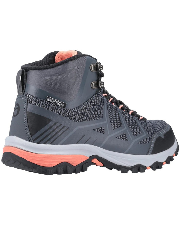 Cotswold Womens Wychwood Recycled Hiking Boots in Coral #colour_coral