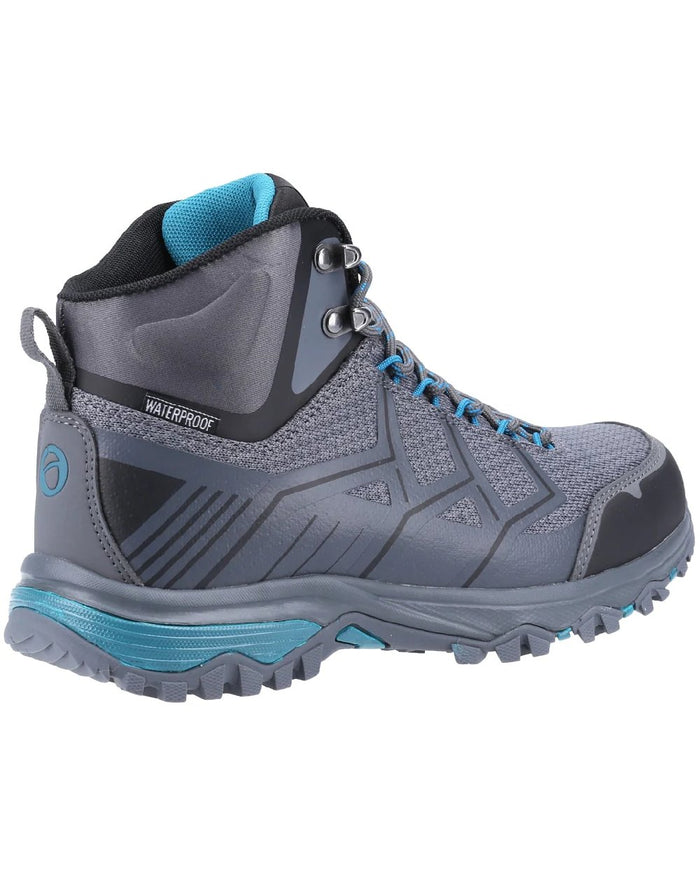 Cotswold Womens Wychwood Recycled Hiking Boots in Blue #colour_blue