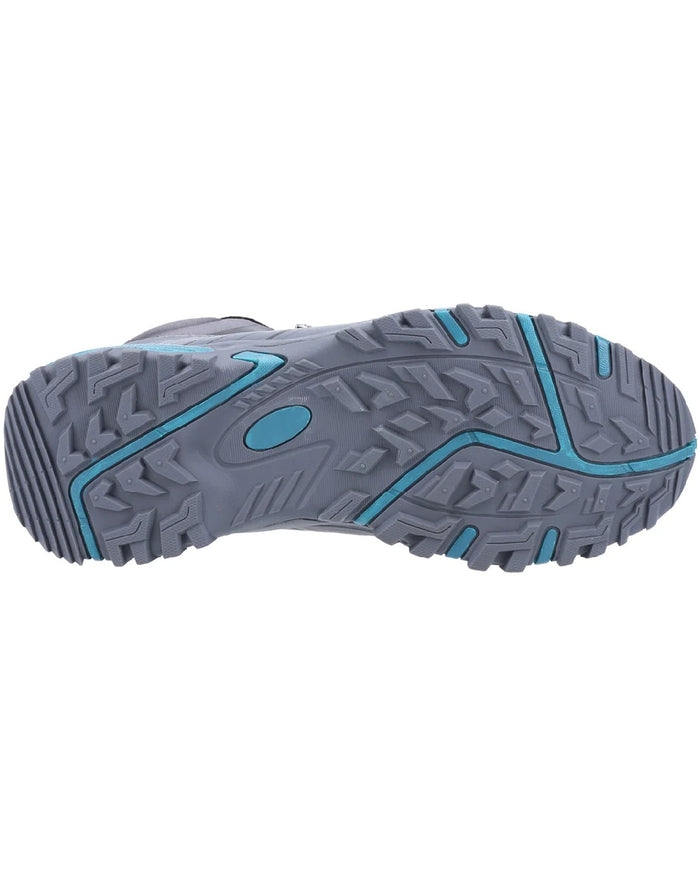 Cotswold Womens Wychwood Recycled Hiking Boots in Blue #colour_blue