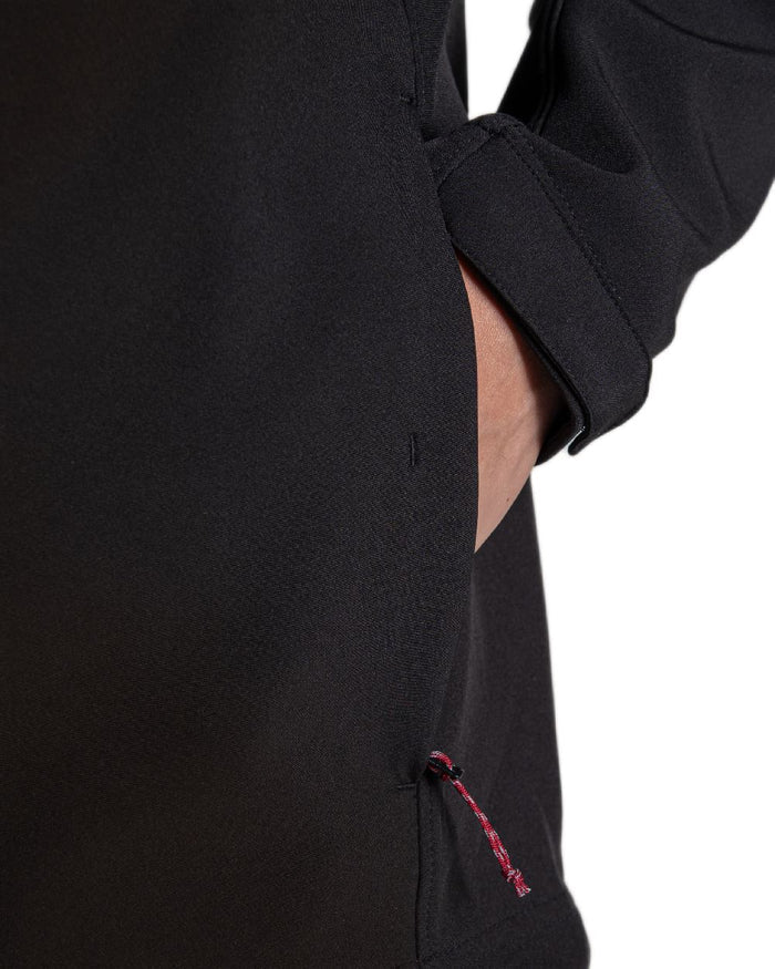 Black Coloured Craghoppers Mens Altis II Jacket on white background #colour_black