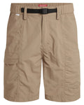Earthenware coloured Craghoppers Mens NosiLife Kadin Cargo Shorts on white background #colour_earthenware