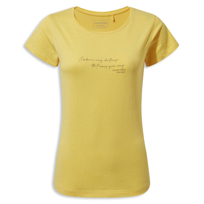 Limoncello Quote coloured
Craghoppers Miri Short Sleeve T-Shirt on white background #colour_limoncello-quote