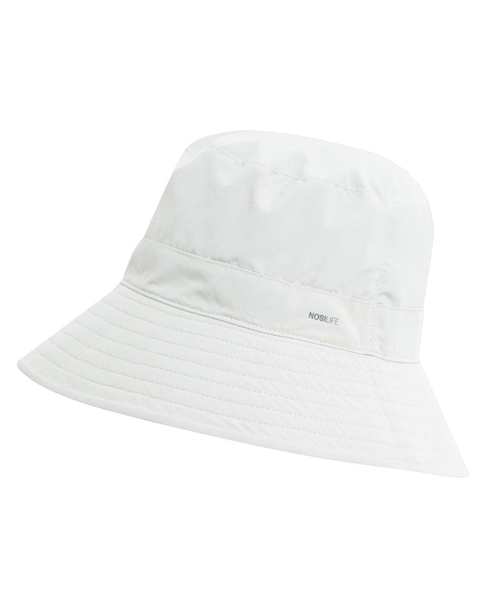 Woodland Green Parchment coloured Craghoppers NosiLife Sun Hat III on white background #colour_woodland-green-parchment
