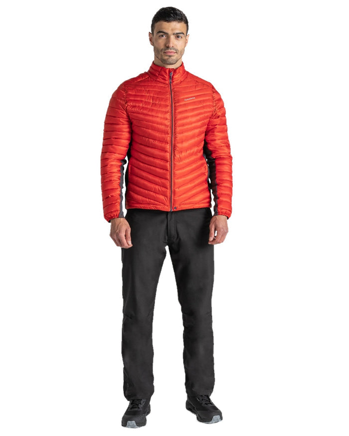 Black coloured Craghoppers Steall II Thermo Waterproof Trousers on white background #colour_black