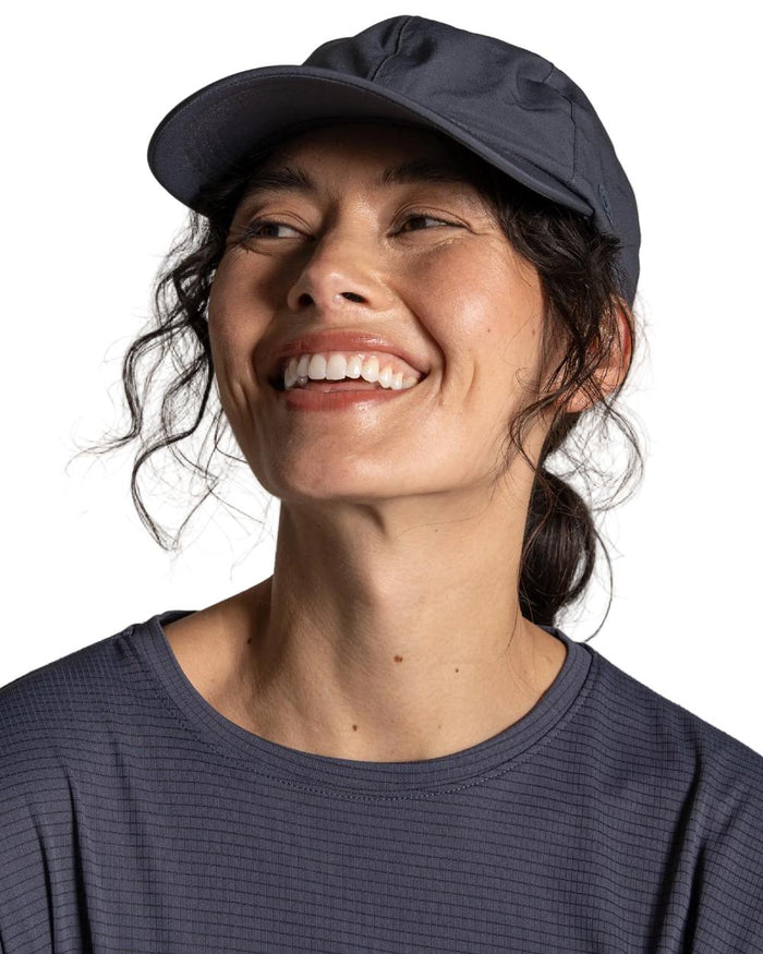 Anthracite coloured Craghoppers Waterproof Cap on white background #colour_anthracite