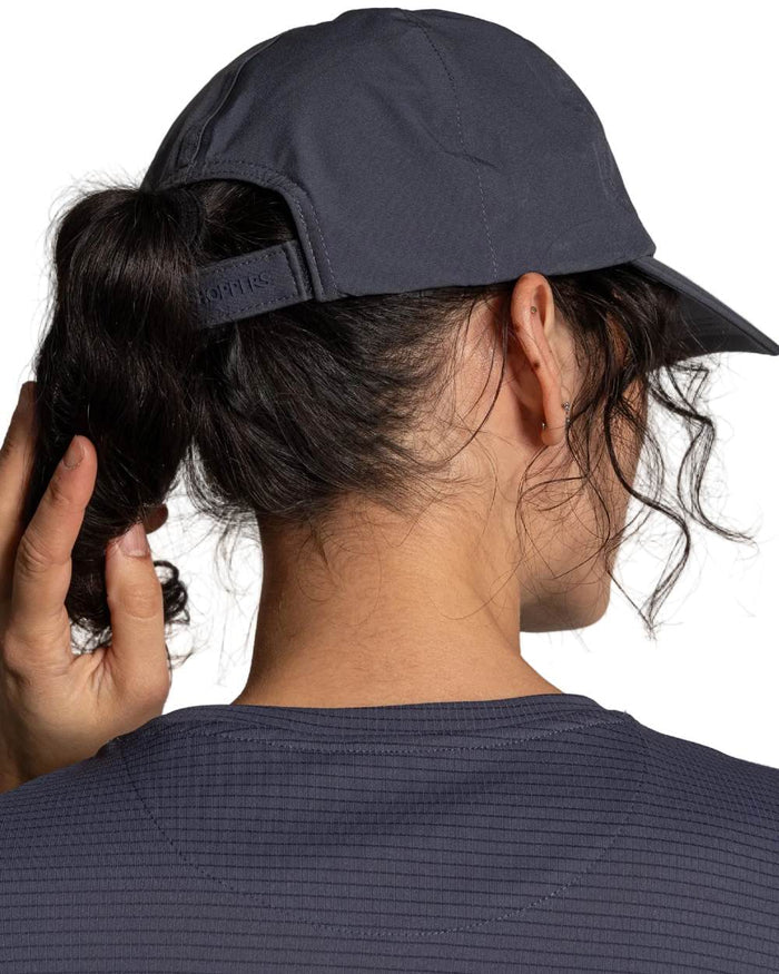 Anthracite coloured Craghoppers Waterproof Cap on white background #colour_anthracite