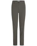 Mid Khaki Coloured Craghoppers Womens Kiwi Pro III Trouser on white background #colour_mid-khaki