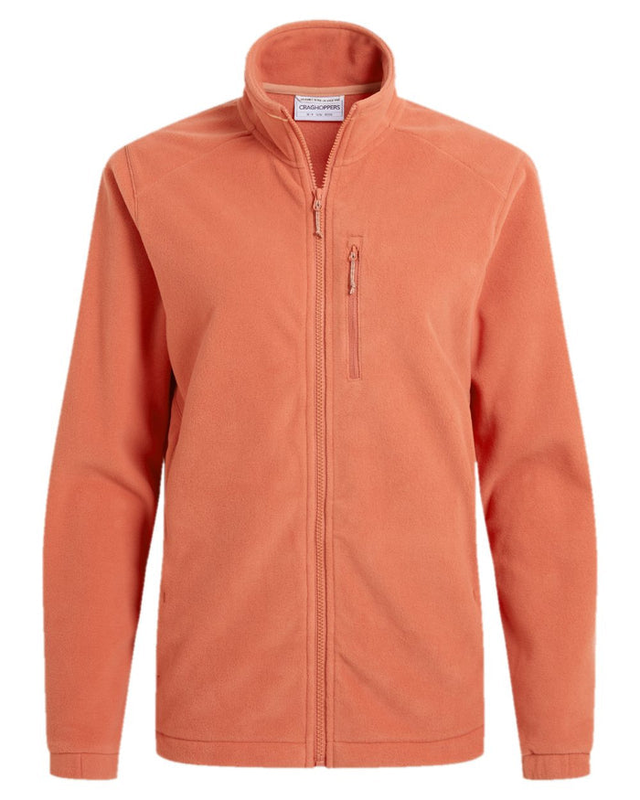 Red Sandstone Coloured Craghoppers Womens Miska Plus II Jacket on White Background
#colour_red-sandstone