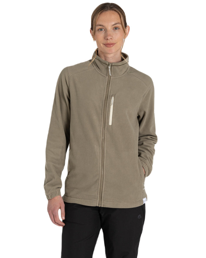 Vert Coloured Craghoppers Womens Miska Plus II Jacket On A White Background #colour_vert