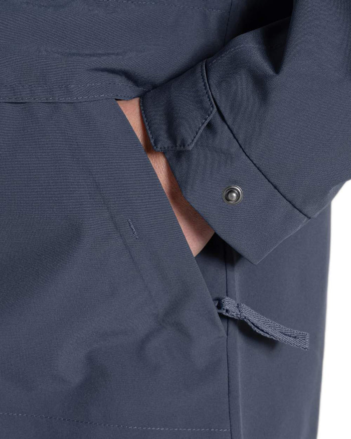 Anthracite coloured Craghoppers Womens National Trust Cinquefoil Jacket on white background #colour_anthracite