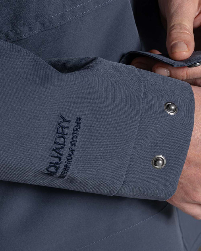 Anthracite coloured Craghoppers Womens National Trust Cinquefoil Jacket on white background #colour_anthracite