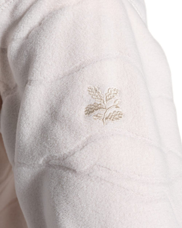 Ecru coloured Craghoppers Womens National Trust Wheatear Jacket on white background #colour_ecru