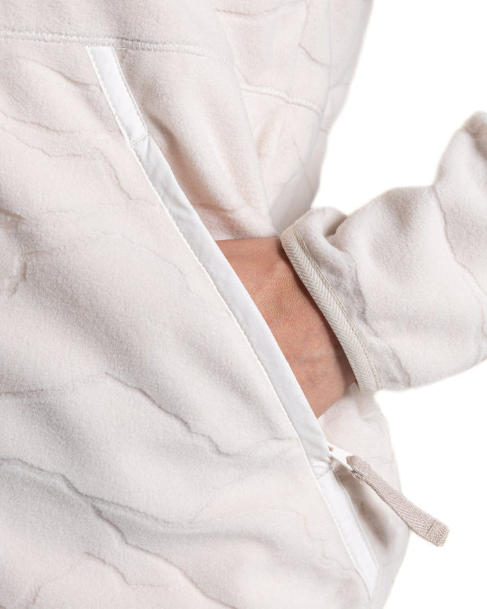 Ecru coloured Craghoppers Womens National Trust Wheatear Jacket on white background #colour_ecru
