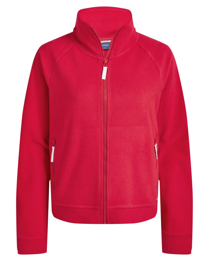 Amarylis coloured Craghoppers Womens Raja Jacket on white background #colour_amarylis