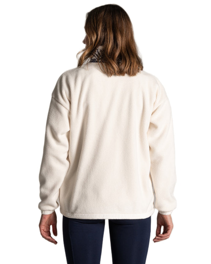 Ecru coloured Craghoppers Womens Sanaa Jacket on white background #colour_ecru