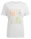 White Summer Coloured Craghoppers Womens Yago Short Sleeved Top on White Background #colour_white-summer