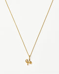 Curly Molten Mini Initial Necklace - H | 18ct Gold Vermeil Necklaces Missoma