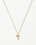 Curly Molten Mini Initial Necklace - T | 18ct Gold Vermeil Necklaces Missoma