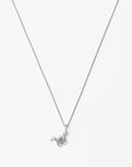 Curly Molten Mini Initial Necklace - W | Sterling Silver Necklaces Missoma