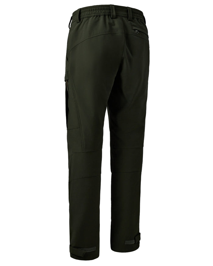 Forest Ember coloured Deerhunter Climate Trousers with 37.5® Technology on hite background #colour_forest-ember