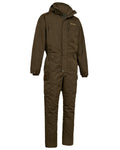 Tarmac Green Coloured Deerhunter Eagle Winter Boilersuit on white background #colour_tarmac-green
