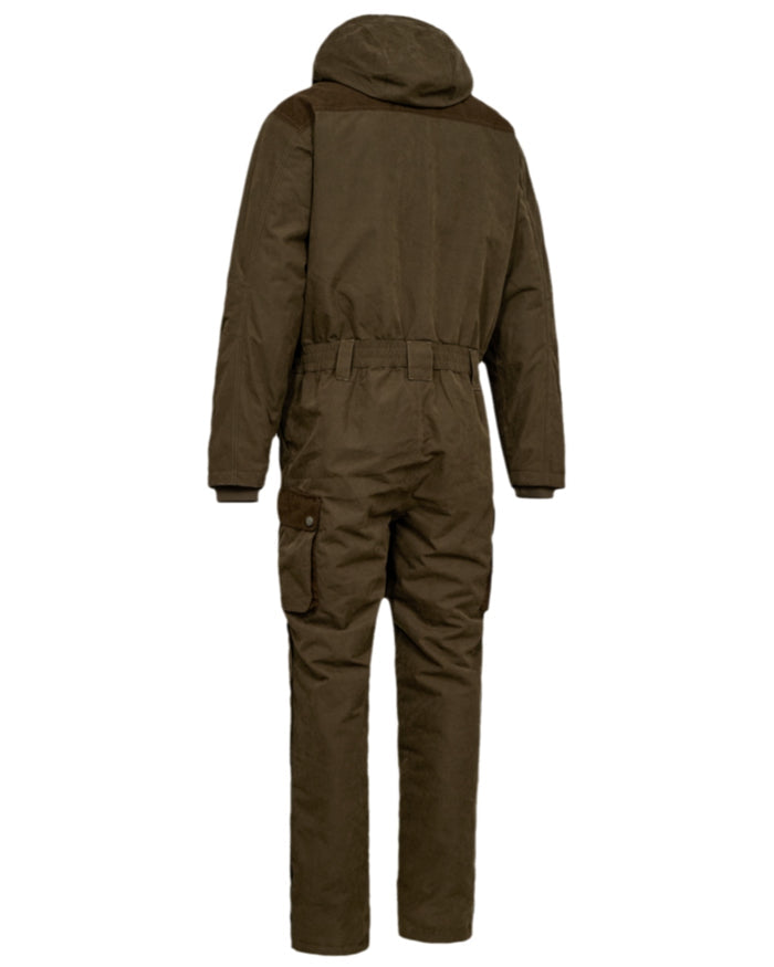 Tarmac Green Coloured Deerhunter Eagle Winter Boilersuit on white background #colour_tarmac-green
