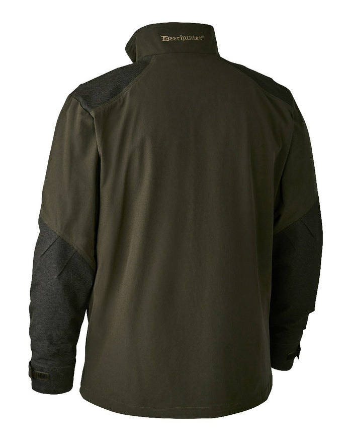 Art Green coloured Deerhunter Excape Light Jacket on white background #colour_art-green