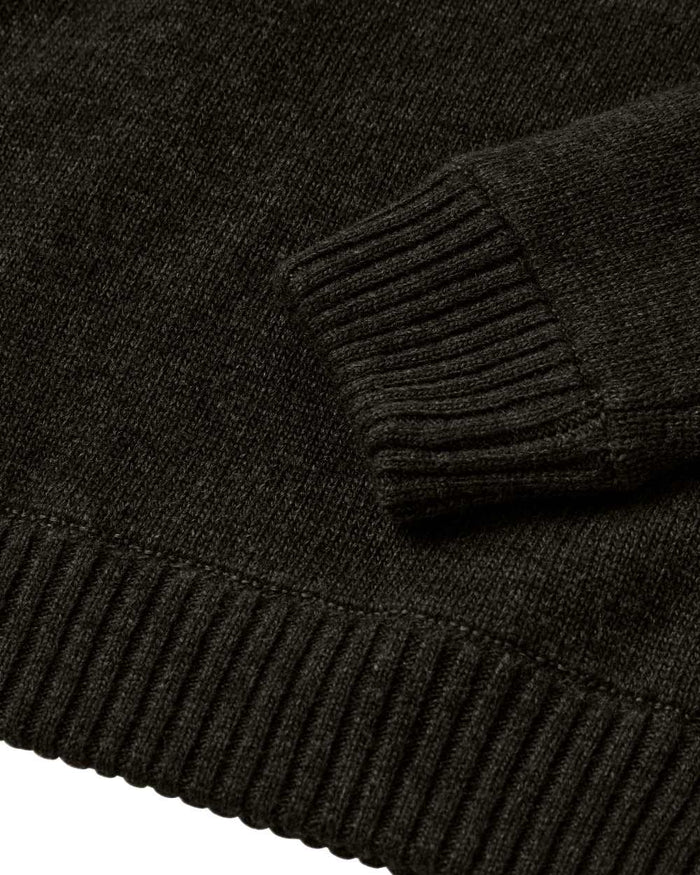 Ridgewood Melange Coloured Deerhunter Finley Stormliner Knit on white background #colour_ridgewood-melange