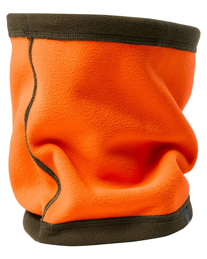 Tarmc Green coloured Deerhunter Fleece Neck Tube on white background #colour_tarmac-green