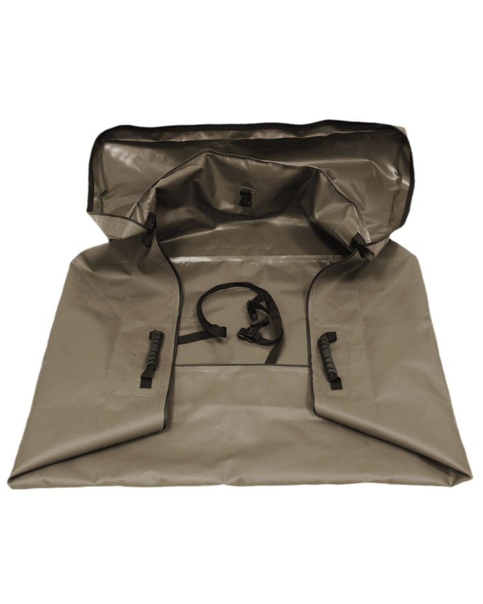 Art Green Coloured Deerhunter Game Bag With Zip Top on white background #colour_art-green